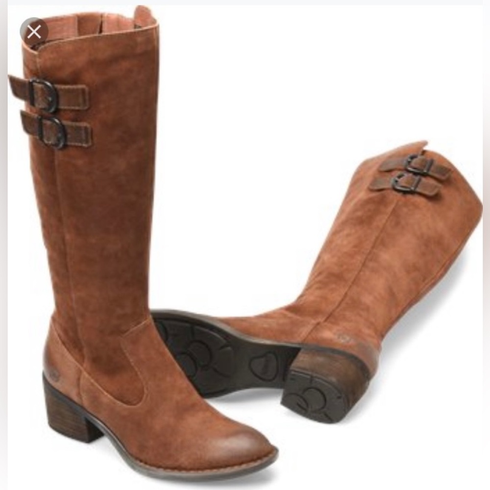 Born Tall Brown Riding Boots size 9